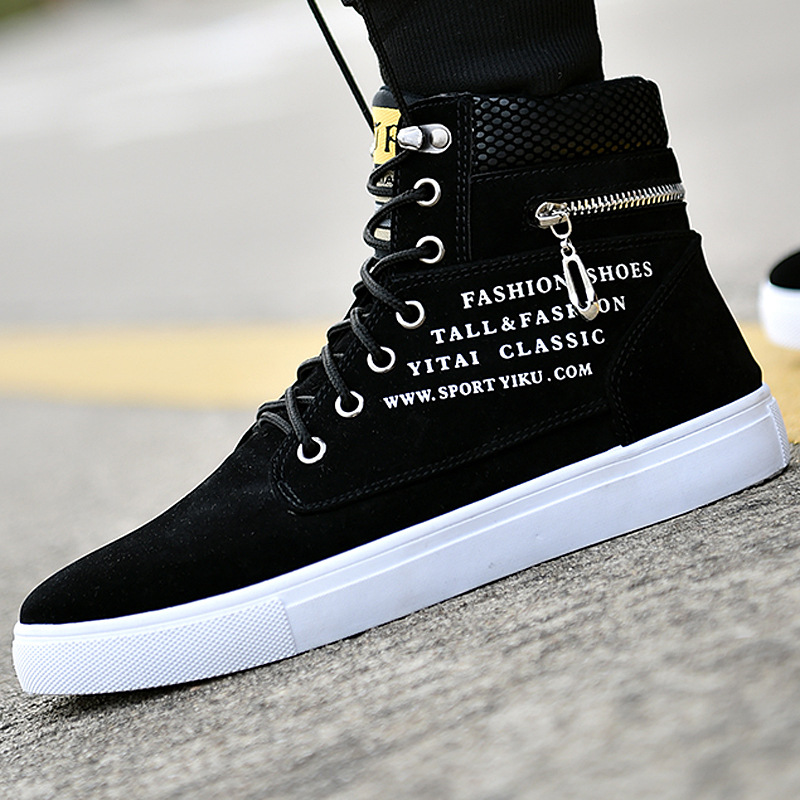 Zapatillas altas negras con co - Sneaker Career reseña y precio
