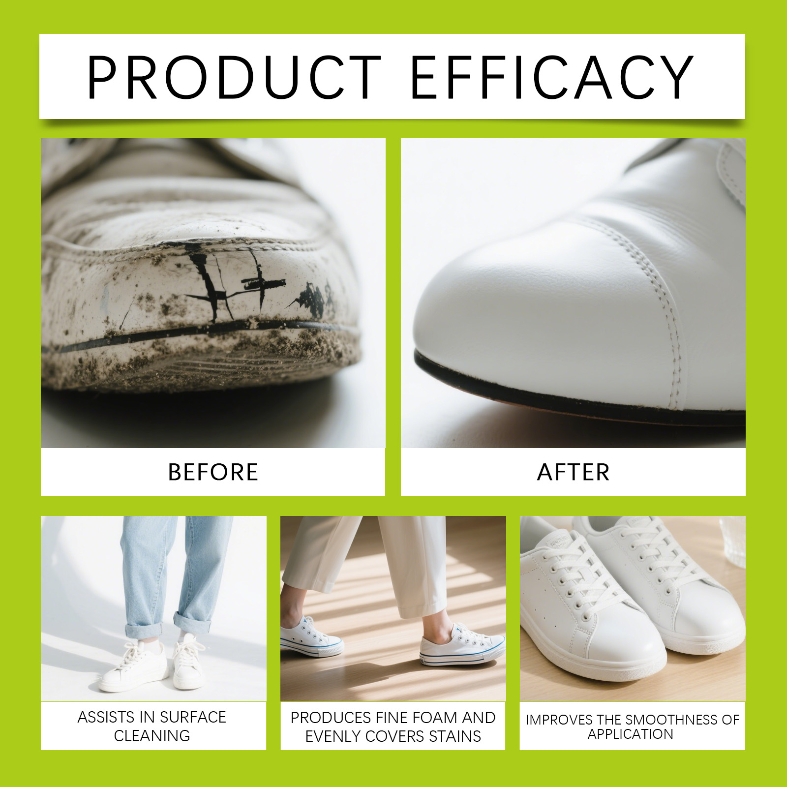 Limpiador de Zapatos Blanco, K - Sneaker Care Products reseña y precio